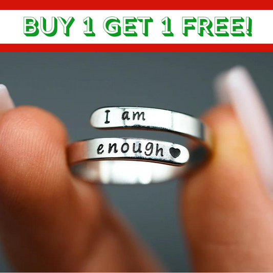 I Am Enough Ring